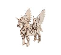 Mr. PlayWood Kit de maquette Licorne Bois 156 pcs