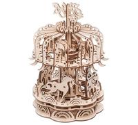 Mr. PlayWood modèle de carrousel en kit 25 x 25 x 32 cm en bois 137 pièces G