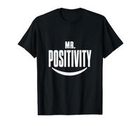 Mr Positivity, drôle, optimiste, Bonnes Vibrations, Inspiration Positive T-Shirt Graphique avec Valeur