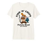 Mr Potato Head Classic Fish N Chips T-Shirt Haut de Gamme
