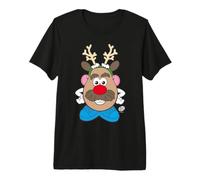 Mr Potato Head Reindeer Noël T-Shirt Haut de Gamme