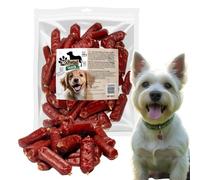 Mr. Pretzel Saucisses de canard - Friandise saine pour chien de qualité supérieure naturelle et sans céréales - Récompense douce pour chien - 500 g