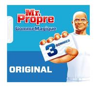 MR PROPRE - Gomme Nettoyante Efficace Sans Effort, Texture Magique pour Surfaces Impeccables (Boîte de 3) - Le lot de 3