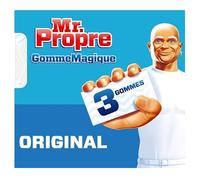 Mr Propre Gommes Magiques Original - Lot de 3 éponges nettoyantes pour accessoires ménagers - Le Lot De 3
