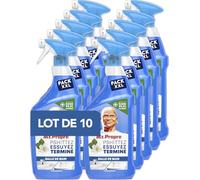 Mr. Propre Spray Désinfectant Salle de Bain Fleurs Blanches 800ml x10