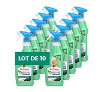 Mr. Propre Spray Nettoyant Multi-Usages, Grand Format (500ml x10), Parfum Fleurs de Pommier, Élimine 99.9% des Bactéries, Sans Traces