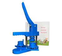 MR.R 58mm Badge bouton Machine fabricant facile bricolage Pin Maker Machine (bleu)