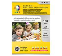 MR.R Dual Matte Side 230gsm Inkjet Photo Paper (A4X100sheets)