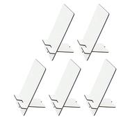 MR.R Lot de 5 Supports de téléphone Portable en MDF pour téléphone Portable, Support de téléphone Portable, Support de téléphone Portable pour Table, Table de Chevet, Bureau à Domicile