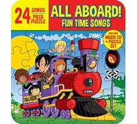 Mr. Ray and The Little Sunshine Kids - All ABOARD! FUN TIME SONGS (Includes 24 Piece Puzzle in Collector's box)