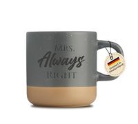 Mr Right - Mrs. Right - Tasse avec gravure - Tasse de mariage - Cadeau de mariage avec nom au choix - Gravure pour anniversaire de mariage - Cadeau de couple