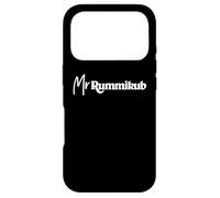 Mr Rummikub (Texte Blanc) Coque pour iPhone 17 Pro