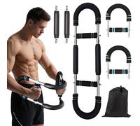 Mr Sculpt Gorilla Bar - Entraîneur de bras torsadé en forme de U - 15,9 à 81,6 kg - Renforcement de l'avant-bras réglable - Exerciseur de poitrine pour homme, équipement d'exercice de poitrine Gorilla