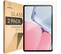 Mr.Shield Lot de 2 films protecteurs d'écran pour DOOGEE T20 Ultra [12 pouces] [Verre trempé] [Verre japonais avec dureté 9H]