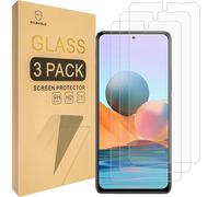 Mr.Shield Lot de 3 films protecteurs d'écran compatibles avec OPPO A40 4G / A3x [4G/5G] / A3 5G [Verre trempé] [Verre japonais avec dureté 9H]