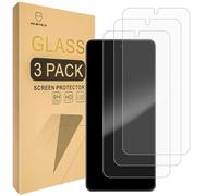 Mr.Shield Lot de 3 films protecteurs d'écran compatibles avec OPPO Reno 12 F 5G [Ne convient pas pour Reno 12] [Verre trempé] [Verre japonais avec dureté 9H]