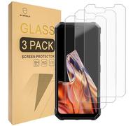 Mr.Shield Lot de 3 films protecteurs d'écran en verre trempé pour Fossibot F106 Pro - Verre japonais avec dureté 9H