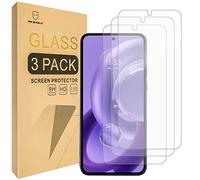 Mr Shield Lot de 3 films protecteurs d'écran pour Motorola Edge 30 Lite/Moto Edge 30 Lite Verre trempé Dureté 9H