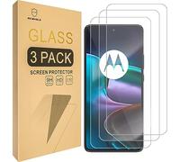 Mr.Shield Lot de 3 films protecteurs d'écran pour Motorola Edge 30/Moto Edge 30 Verre trempé Dureté 9H