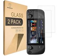 Mr.Shield Lot de 3 protecteurs d'écran pour Steam Deck (7") 2021 et 2022 64 Go/256 Go NVMe/512 Go NVMe [verre trempé] [dureté 9H]