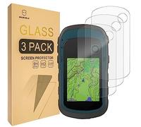 Mr.Shield Lot de 3 protections d'écran en verre trempé pour Garmin eTrex 32x, 22x, 30x, 20x, 10, 20, 30 [Verre japonais] Dureté 9H