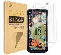 Mr.Shield Lot de 3 protections d'écran pour Hotwav Cyber X Pro/Hotwav Cyber X [Verre trempé] [Verre japonais avec dureté 9H] Protecteur d'écran avec remplacement à vie