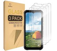 Mr.Shield Lot de 3 protections d'écran pour Ulefone Armor 22 [Verre trempé] [Verre japonais avec dureté 9H] Protecteur d'écran avec remplacement à vie