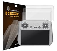 Mr.Shield Protecteur d'écran compatible avec DJI Mini 3 / Mini 3 Pro/Mini 4 Pro RC/DJI RC 2 Anti Glare [Matte] [Lot de 3] Protecteur (PET Material)
