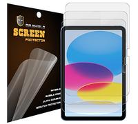 Mr.Shield Protecteur d'écran compatible avec iPad Air 11 2025 and iPad 10 2022 [Premium Clear] [Lot de 3] Protecteur (PET Material)