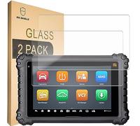 Mr.Shield Verre Trempé compatible avec Autel MaxiSys Ms906 PRO/ Ms906 PRO-TS，MaxiCOM MK906 PRO/Mk906 PRO-TS/MK906S PRO-TS[Lot de 2] Film Protecteur d'écran Vitre Protecteur 9H Dureté