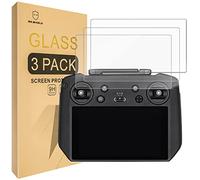 Mr.Shield Verre Trempé compatible avec DJI RC Pro for DJI Mavic 3 / Mavic 3 Pro/Cine/Air 2S / Mavic 2 Pro & Zoom [Lot de 3] Film Protecteur d'écran Vitre Protecteur 9H Dureté