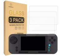 Mr.Shield Verre Trempé compatible avec Evercade EXP-R/Evercade EXP [Lot de 3] Film Protecteur d'écran Vitre Protecteur 9H Dureté