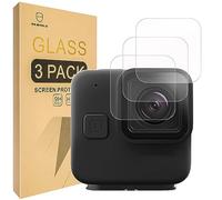 Mr.Shield Verre Trempé compatible avec GoPro HERO11 Black Mini [Lot de 3] Film Protecteur d'écran Vitre Protecteur 9H Dureté