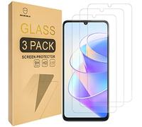 Mr.Shield Verre Trempé compatible avec Honor X7a [Lot de 3] Film Protecteur d'écran Vitre Protecteur 9H Dureté