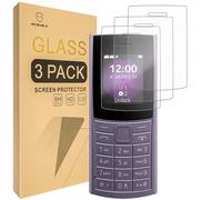 Mr.Shield Verre Trempé compatible avec Nokia 110 4G (2023 & 2024) [Lot de 3] Film Protecteur d'écran Vitre Protecteur 9H Dureté