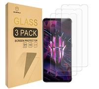 Mr.Shield Verre Trempé compatible avec Nubia Red Magic 7 / Red Magic 7S [Lot de 3] Film Protecteur d'écran Vitre Protecteur 9H Dureté
