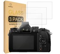 Mr.Shield Verre Trempé compatible avec Olympus OM-D E-M1 MARK II/MARK III PEN-F E-P5 E-PL8 E-PL7 E-PL9 Camera [Lot de 3] Film Protecteur d'écran Vitre Protecteur 9H Dureté