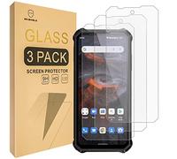 Mr.Shield Verre Trempé compatible avec Oukitel WP19 / WP19 Pro / WP17 [Lot de 3] Film Protecteur d'écran Vitre Protecteur 9H Dureté