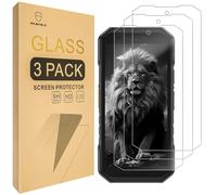 Mr.Shield Verre Trempé compatible avec Ulefone Armor X32 / X32 Pro [Lot de 3] Film Protecteur d'écran Vitre Protecteur 9H Dureté