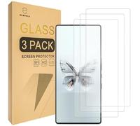 Mr.Shield Verre Trempé compatible avec ZTE Nubia Red Magic 10 Pro/Red Magic 10 Pro+ [Lot de 3] Film Protecteur d'écran Vitre Protecteur 9H Dureté