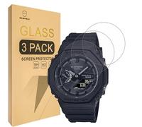Mr.Shield Verre Trempé pour Casio G-shock GA-B2100 / Casio G-shock GA-2100 | Lot3 Film Protecteur d'écran Vitre Protecteur 9H Dureté