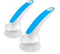 MR.SIGA Brosse de Nettoyage pour Vaisselle, Plats, poêles, Cuisine. Lot de 2 pièces.