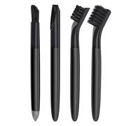 MR.SIGA Ensemble de 4 Brosses à Joints Carrelage, Brosse Interstices | Petite Brosses Joints de Nettoyage pour Salle de Bain, Cuisine, Carreaux