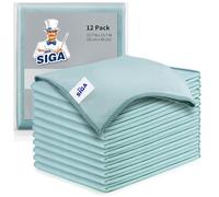 MR.SIGA Lot 12 Chiffon Nettoyage en Microfibre Vitre Ultra Fine pour Verre