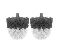 MR.SIGA Lot de 2 Têtes de Rechange pour Brosse Toilette WC | Têtes Rechargeables pour Brosse WC, Têtes de Remplacement pour Balayette de Toilette, Têtes de Brosse Toilette Anti-Rayures