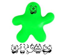 Mr Splatman, flexible, extensible, spongieux, jouet anti-stress, votre compagnon de réduction de l'anxiété et de la tension, jetez-le contre le mur ou le sol et il se remodelera avec des visages