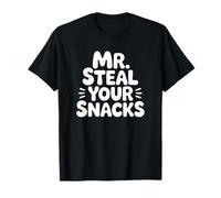 Mr. Steal Your Snacks Funny Food T-Shirt