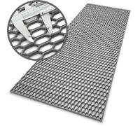 MR-Style Grande grille Racing Tuning 40 x 120 cm en plastique ABS nid d'abeille dans les couleurs RAL (gris foncé RAL 9023)