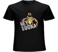Mr. T Hey Sucka Men's T Shirt Unisex Cotton Tee Black M