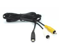 mr!tech® Câble Audio/vidéo AV Compatible avec Fuji PZ05201-100 pour Fujifilm FinePix A205, E500, F401, M603, Q1, Z1 et Beaucoup d'autres appareils Photo numériques Fuji - Voir liste de compatibilité